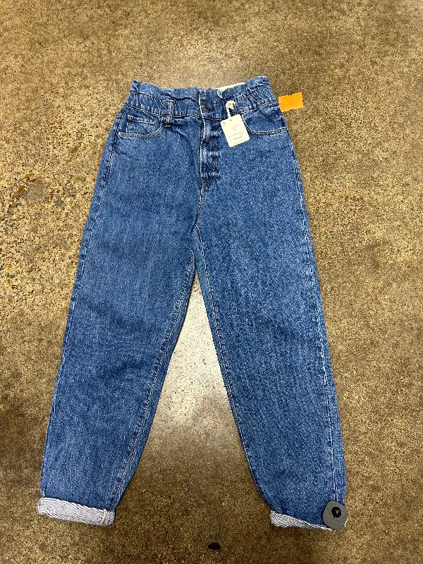 Dark Indigo Men's JeansJeans Straight By Ana In Blue Denim, Size:6