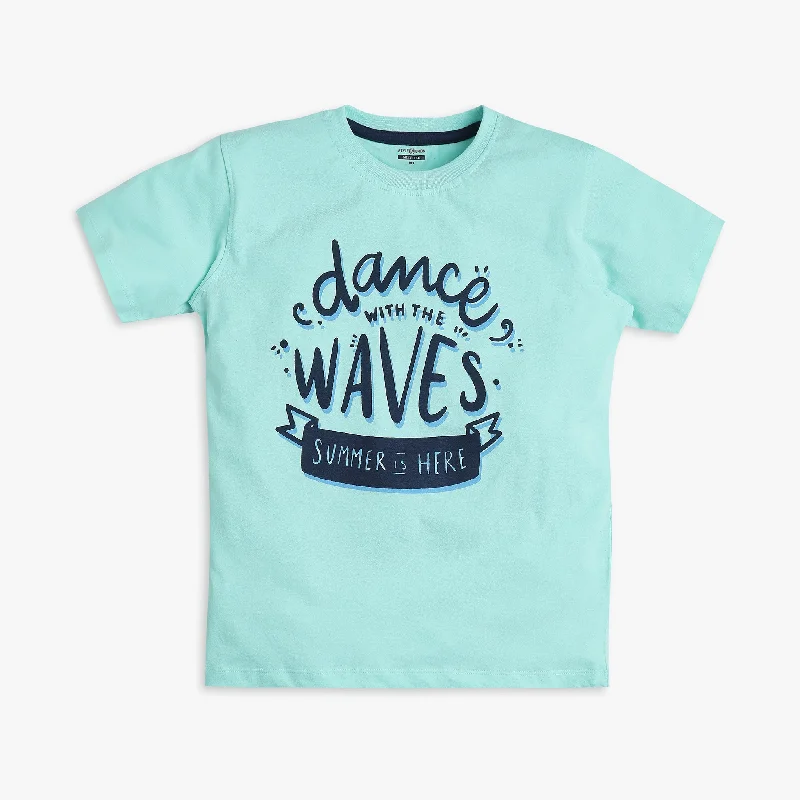 Men's Casual Shirts for Everyday WearBoys Regular Fit Graphic T-Shirt