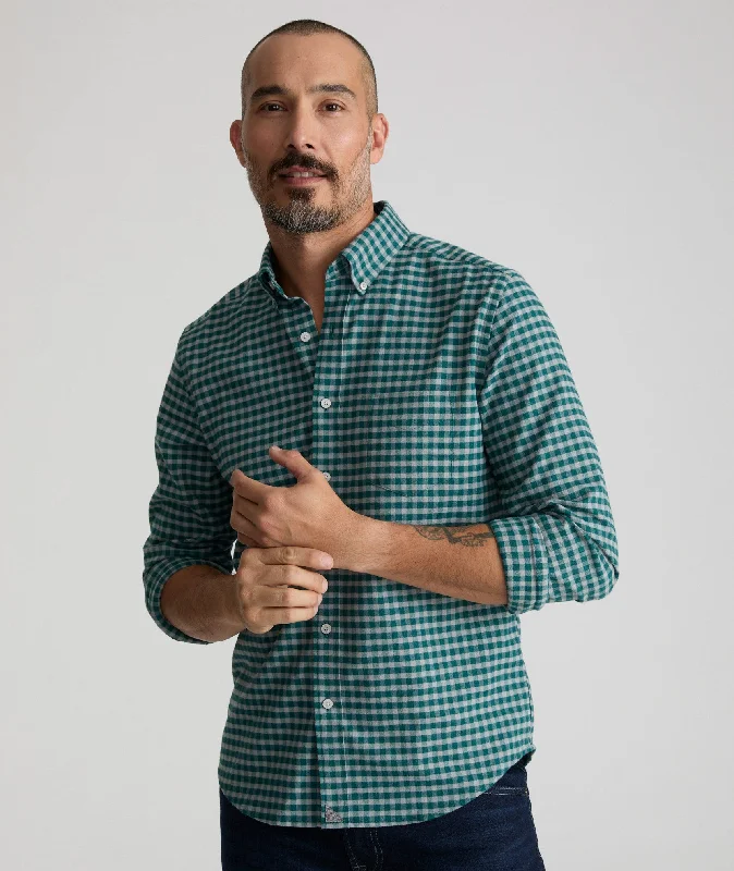Men's Skinny-Fit Shirts for a Trendy LookWrinkle-Free Performance Flannel Bergstrom Shirt - FINAL SALE