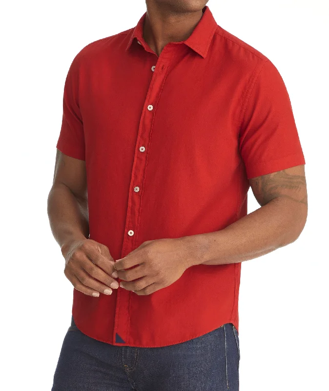 Men's Iron-Free Shirts for Wrinkle-Resistant WearSoft Wash Short-Sleeve Briscoe Shirt - FINAL SALE