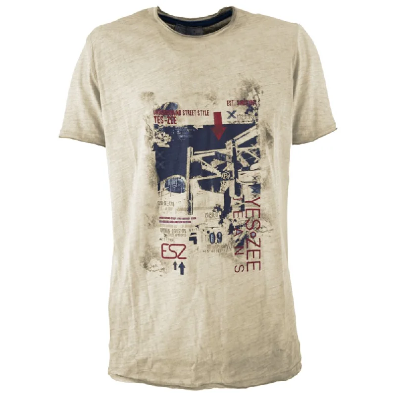 Men's Shirts with Elastic WaistbandsYes Zee Cotton Men's T-Shirt