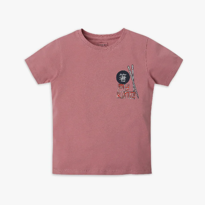 Men's Shirts with Short PlacketsBoy's Regular Fit Graphic T-Shirt