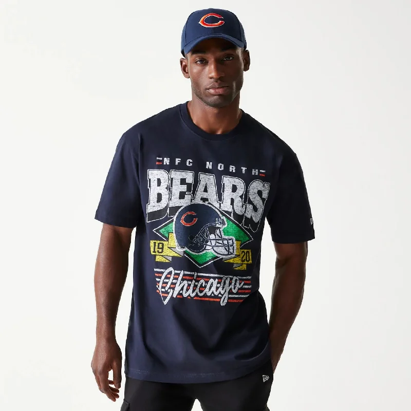 Men's Shirts with Button-Down PocketsChicago Bears Sport Classic Navy T-Shirt