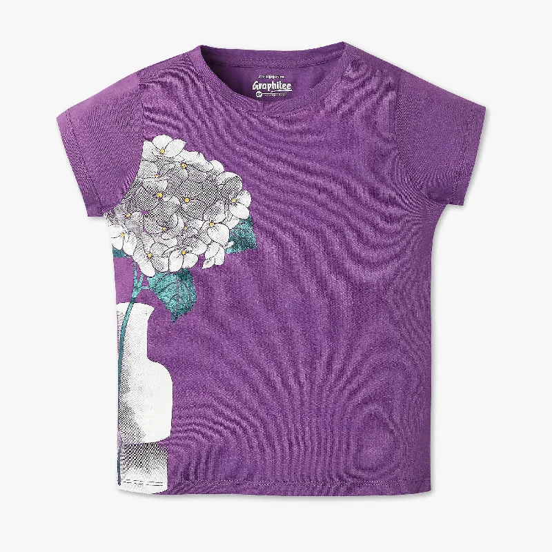 Versatile Men's Tank TopsGirls Graphic Crew Neck Fun Playtime T-Shirt