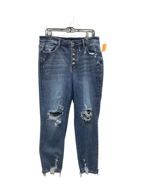 High-Quality Ripped Men's JeansJeans Boyfriend By Judy Blue  Size: 16