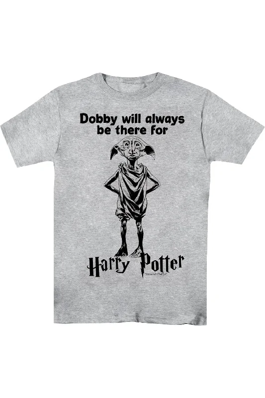 Stylish Men's HenleysHarry Potter Always Be There Short Sleeve Adult Tee / T-Shirt
