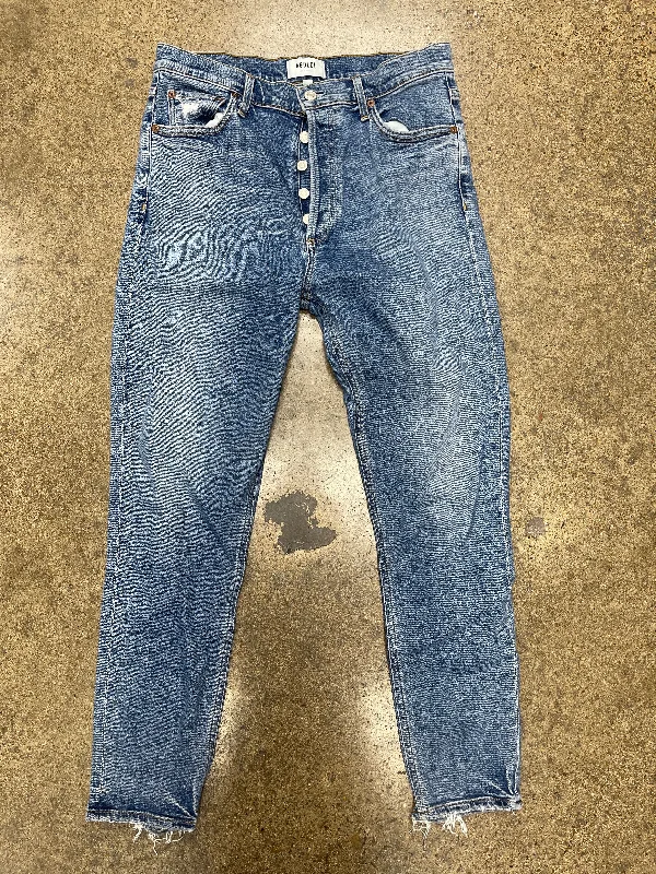 Men's Jeans Made in USAJeans Skinny By Agolde In Blue Denim, Size:8