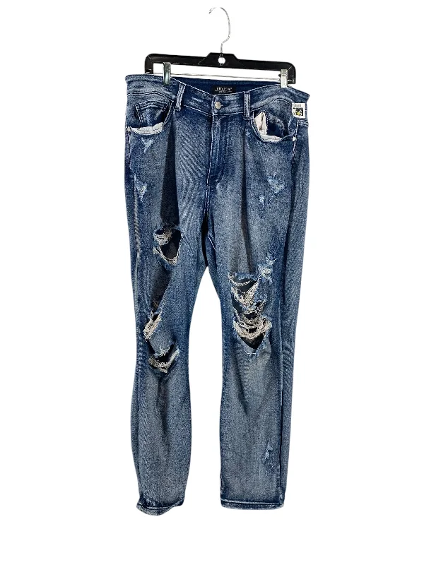 Wide-Leg Men's JeansJeans Boyfriend By Judy Blue  Size: 16