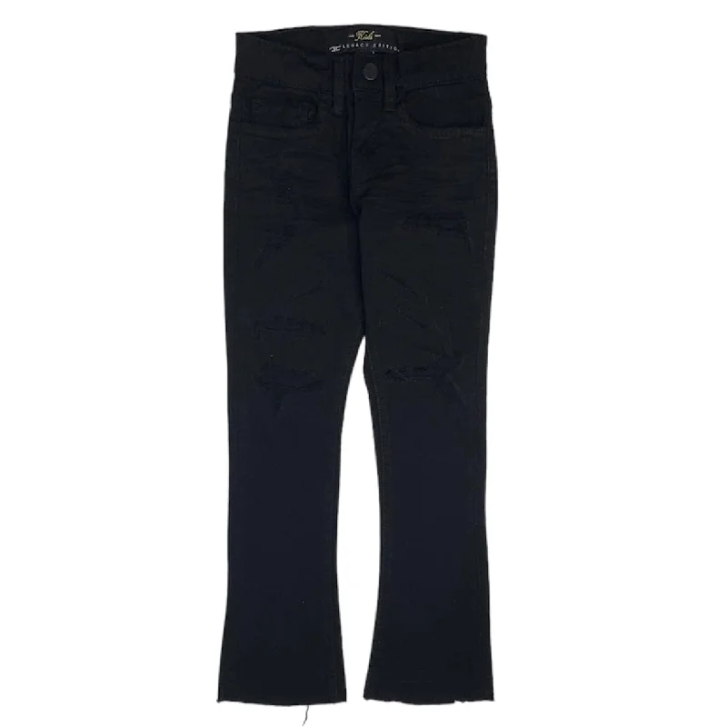 Lightweight Men's Linen PantsKids Jordan Craig Martin Stacked Tribeca Twill Pants (Black) JTF956RK