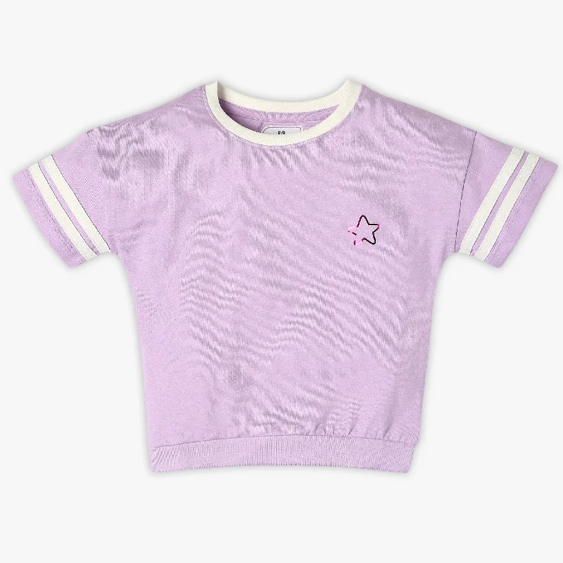 Men's Shirts with Custom MonogramsGirl's Regular Fit Solid T-Shirt