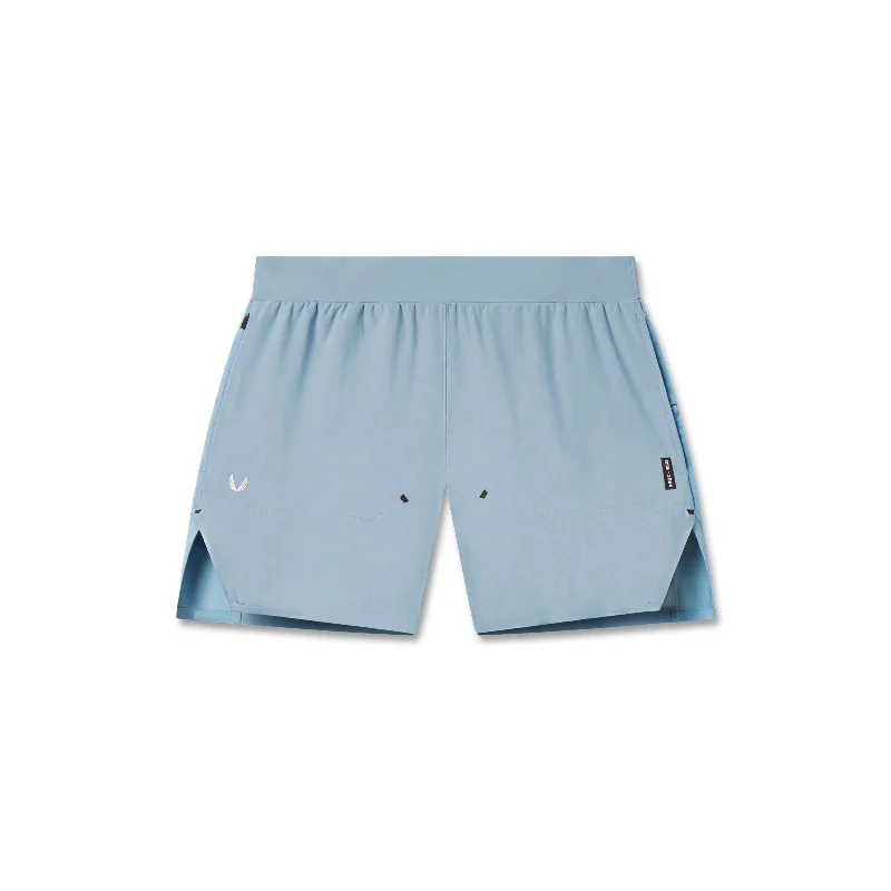 Men's Running Pants for Exercise1064. Tetra-Lite® 6" Bonded Training Short - Light Sky