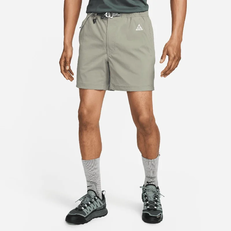 Men's Pants with Adjustable WaistbandsMen's Acg Hiking Shorts In Dark Stucco/summit White