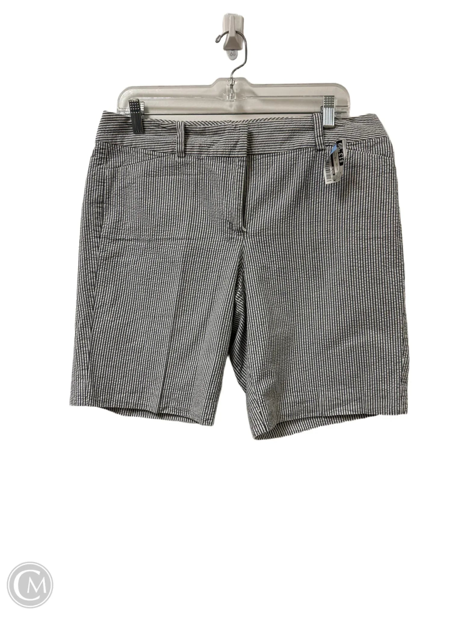 Men's Pants with Graphic PrintsShorts By Ann Taylor In Striped Pattern, Size: 10