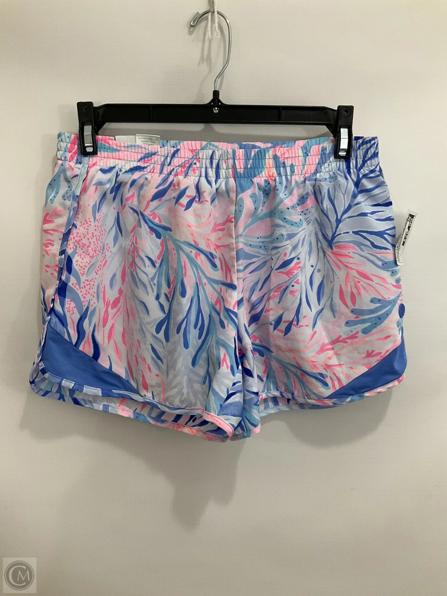 Men's Board Shorts for SurfingShorts Designer By Lilly Pulitzer In Blue & Pink, Size: Xs
