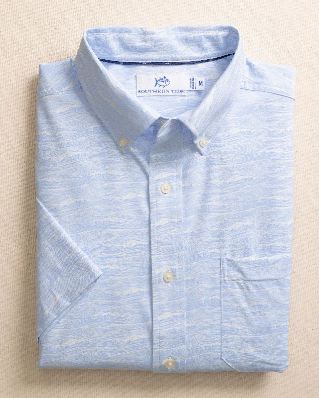 Men's V-Neck T-Shirts for a Flattering ShapeGet In Shipshape Intercoastal Short Sleeve Sport Shirt