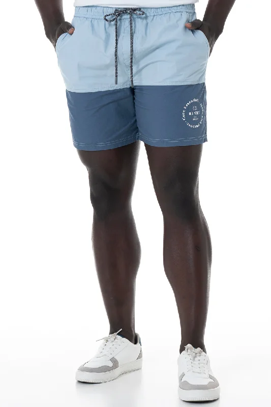Men's Pants with Button-Down PocketsPool Shorts _ 151751 _ Blue