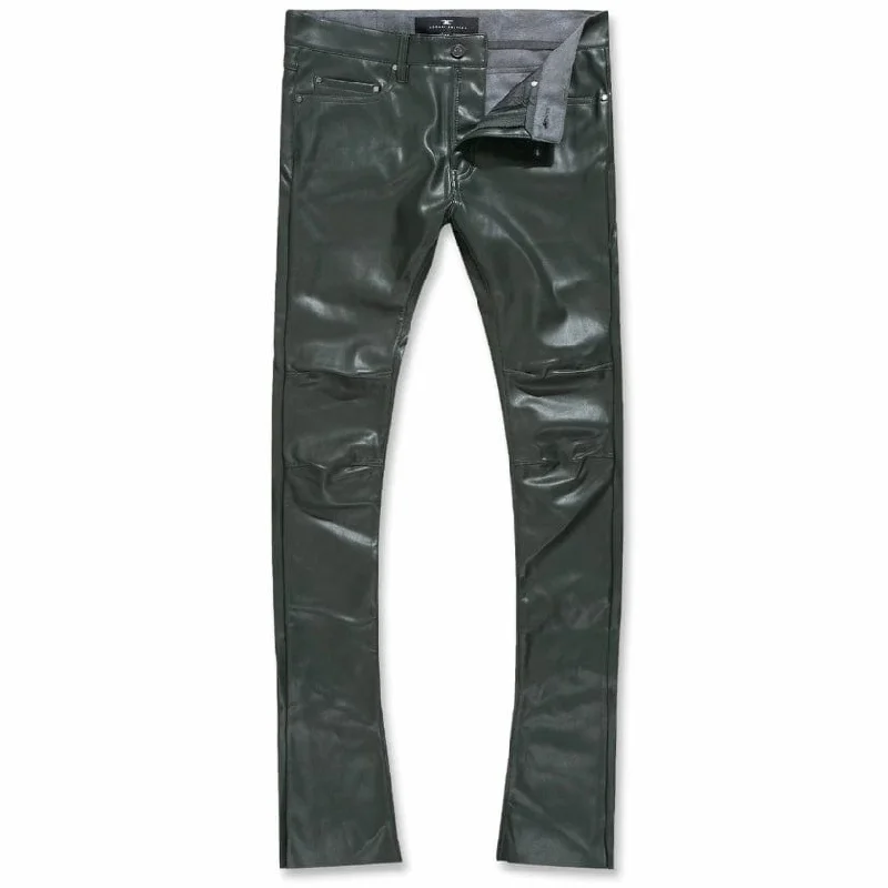 Men's Drawstring Pants for AdjustabilityJordan Craig Ross Stacked Thriller Pants (Olive) JRF1139