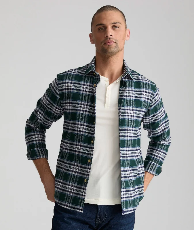 Men's Patterned Button-Down Shirts for Added InterestFlannel Ray Shirt - FINAL SALE