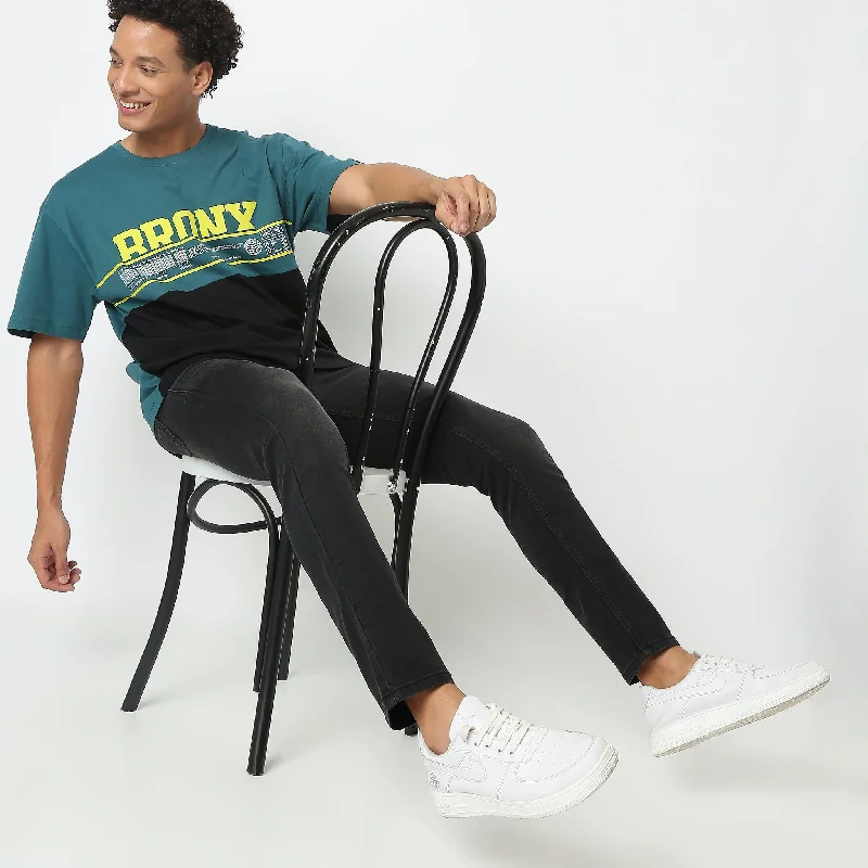 Men's Short-Sleeved ShirtsOversize Graphic T-Shirt