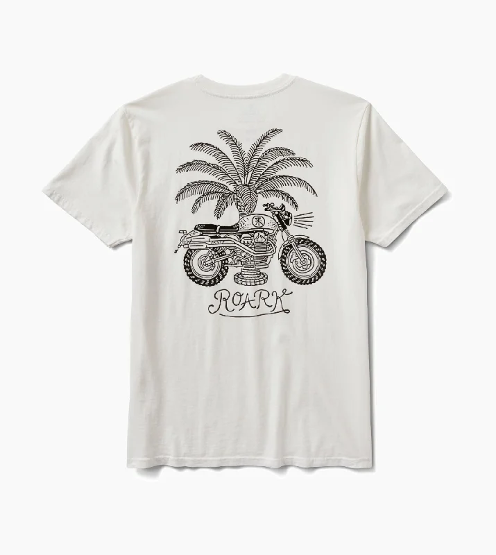 Men's Shirts with Patchwork SleevesMoto Premium Tee