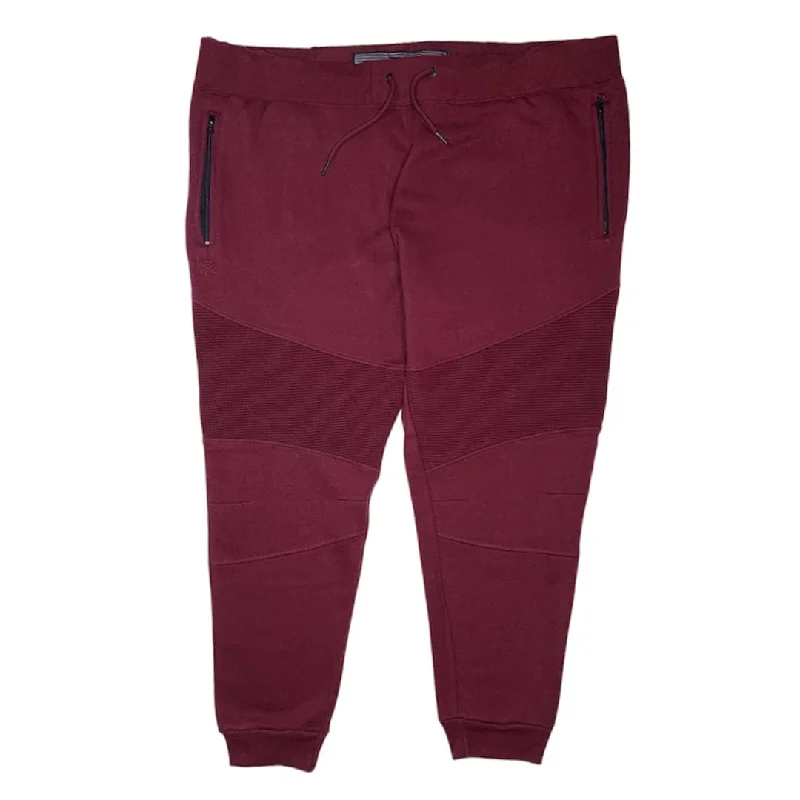 Men's Patterned Pants with Geometric DesignsJordan Craig Aaron Jogger (Wine) - 8281