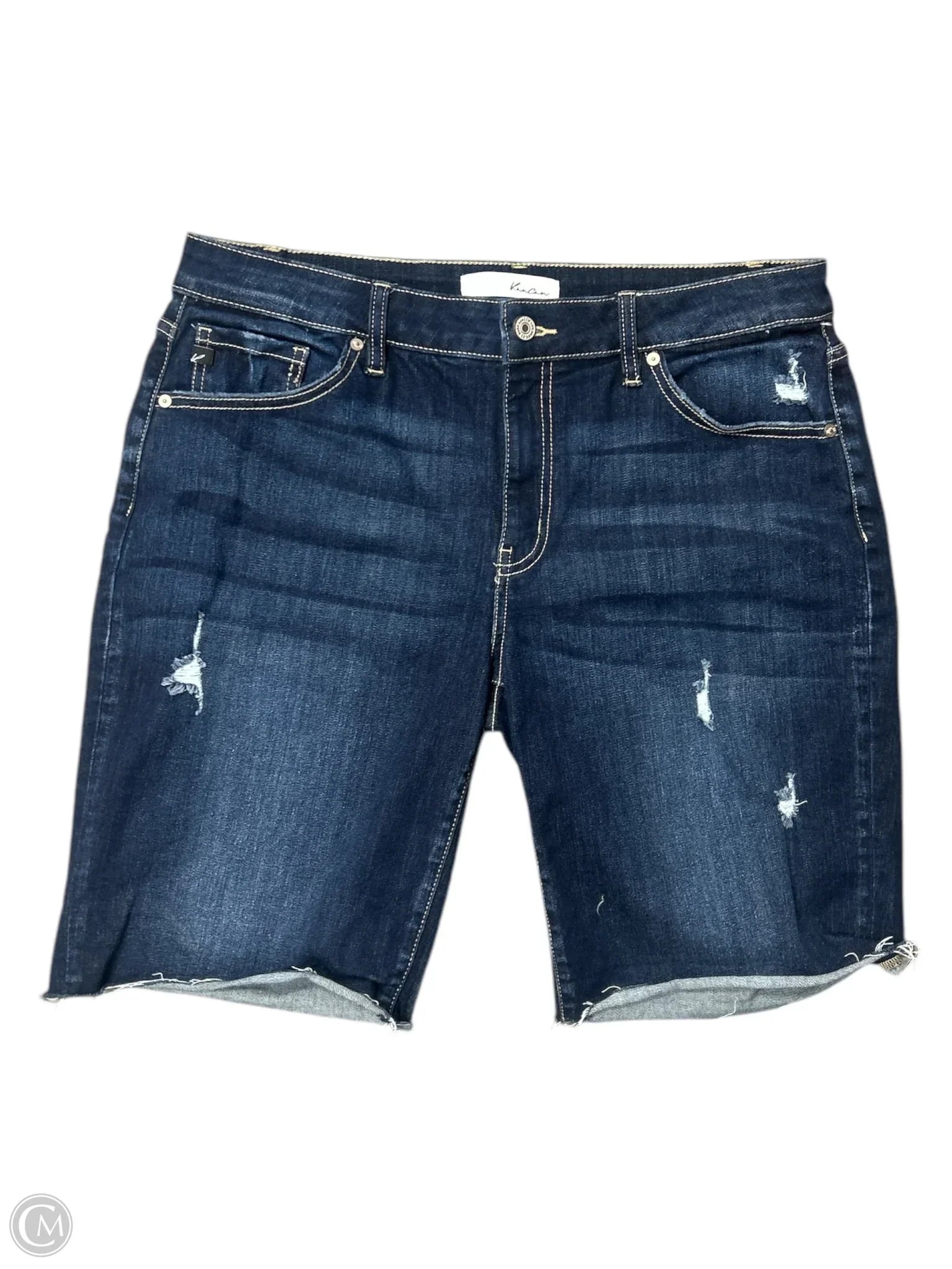 Men's Dress Pants for Special EventsShorts By Kancan In Blue Denim, Size: 16