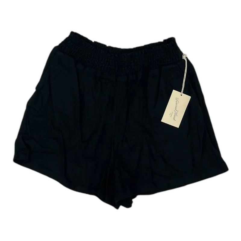 Men's Pants with SuspendersShorts By Universal Thread In Black, Size:S
