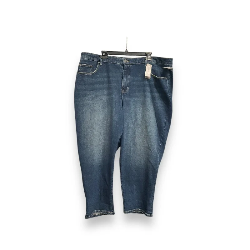 Modern Ripped and Distressed Men's JeansJeans Cropped By Lane Bryant  Size: 20