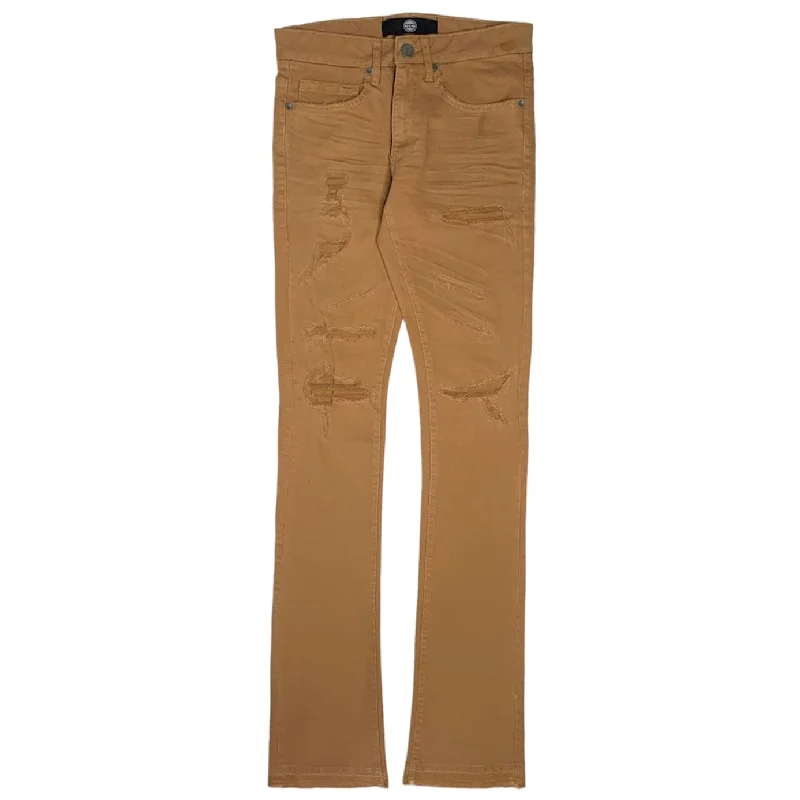 Men's Pants with Belt LoopsJordan Craig Martin Stacked Tribeca Twill Pants (Mocha) JTF956R