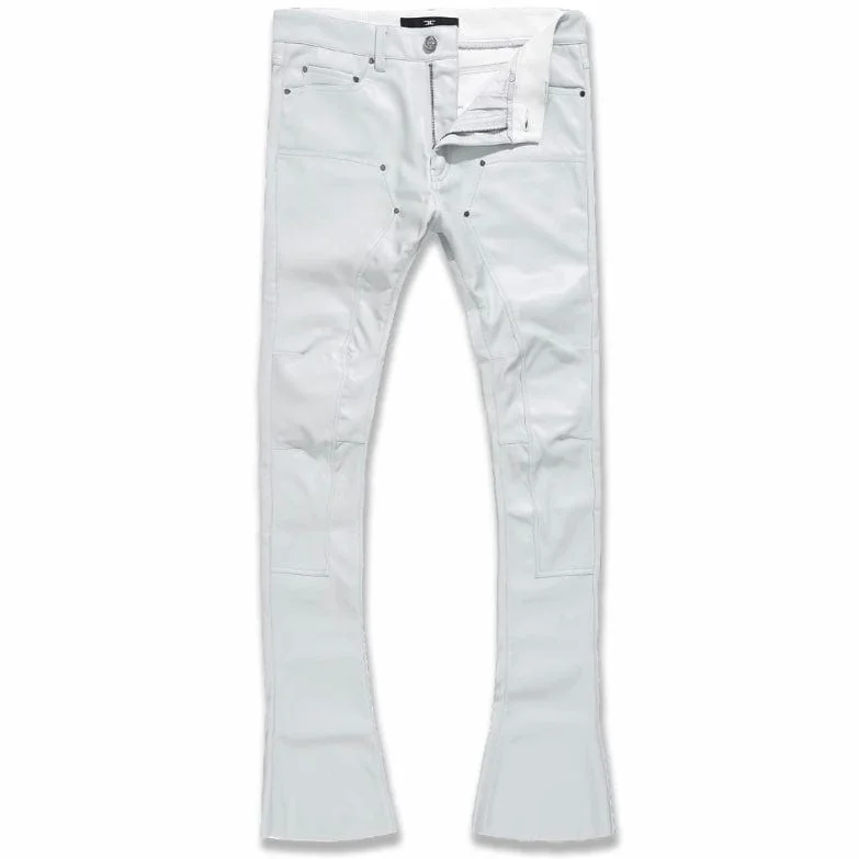 Men's Patterned Pants with StripesJordan Craig Ross Stacked Monte Carlo Pants (Light Grey) JRF1135
