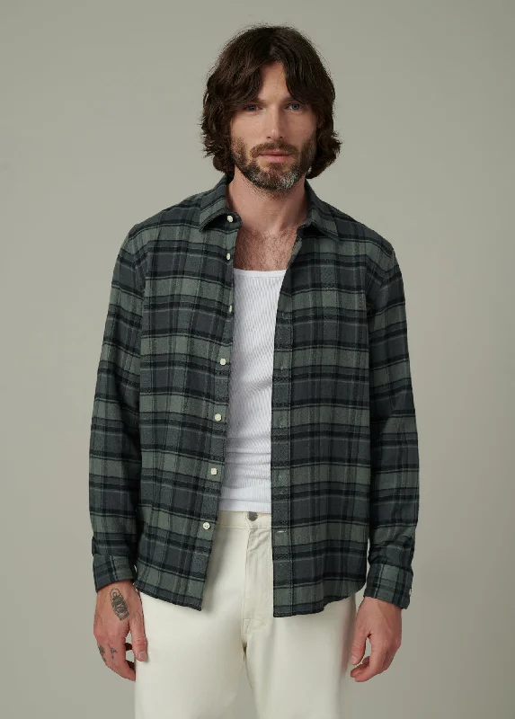 Men's Henley T-Shirts for a Casual TwistOLIVER FLANNEL SHIRT