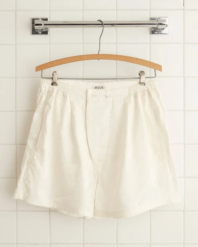 Men's Pants with UV ProtectionFootball Jacquard Boxers - Cream