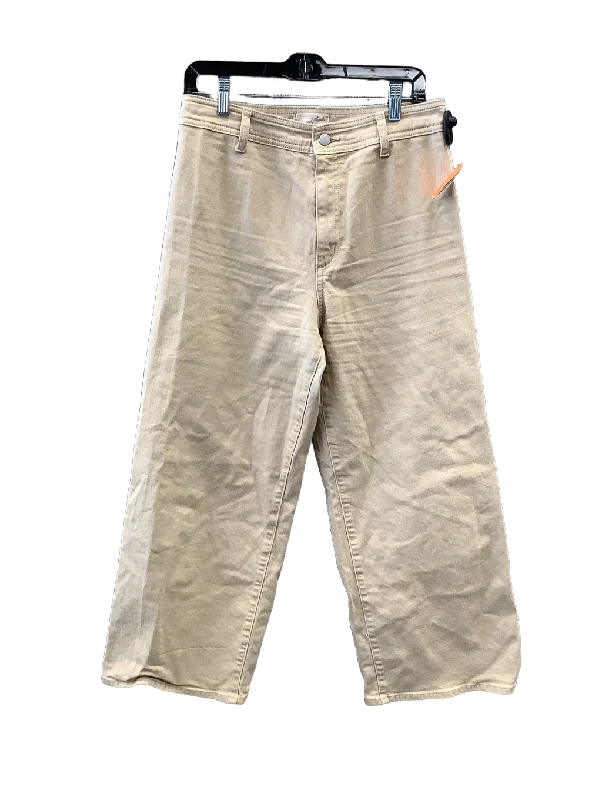Leather Patch Men's JeansJeans Wide Leg By Universal Thread  Size: 8