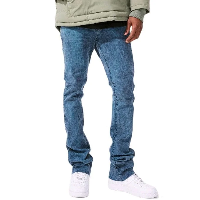Versatile Men's ShortsJordan Craig Martin Stacked Full Bloom Denim (Ocean Indigo) JTF3530