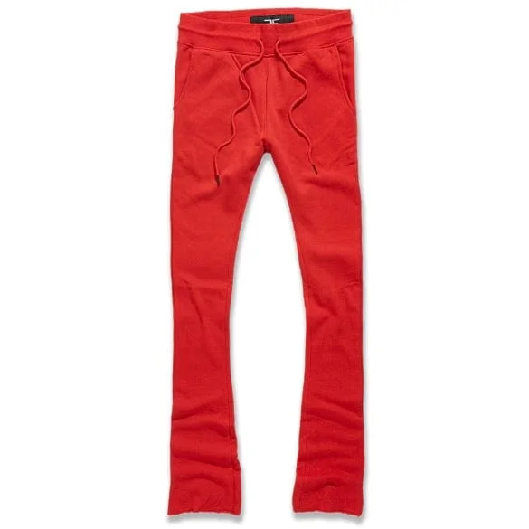 Men's Bootcut Jeans for a Flattering ShapeJordan Craig Uptown Stacked Sweatpants (Red) 8821L