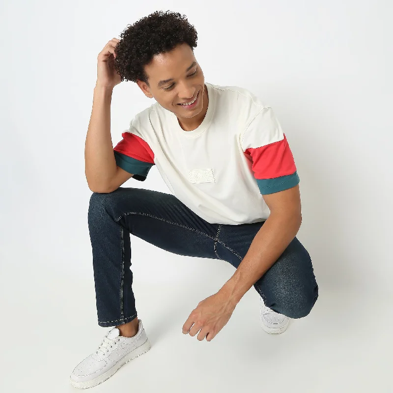 Men's Shirts with Cowl NecksOversize Solid T-Shirt