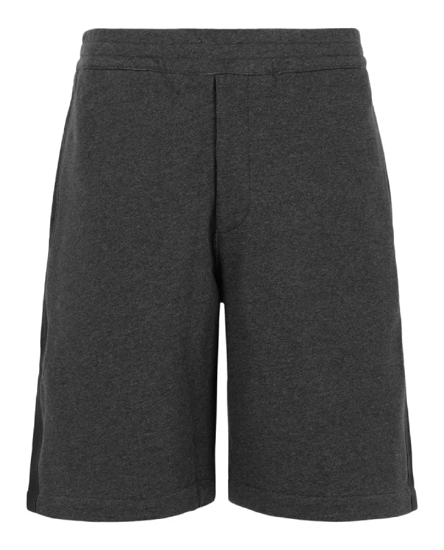 Men's Relaxed-Fit Pants for ComfortLogo Tape Shorts