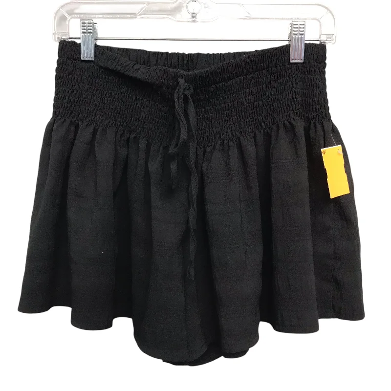 Men's Pants with Cargo PocketsShorts By Emery Rose In Black, Size:12