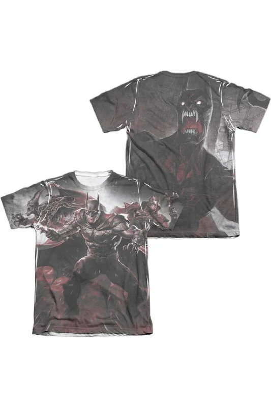 Men's Shirts with Graphic SleevesInfinite Crisis Ic Batman (Front/Back Print) Adult Poly/Cotton Short Sleeve Tee / T-Shirt