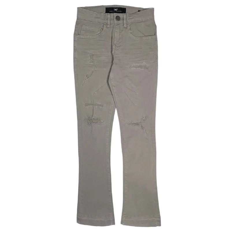 Durable Men's Work PantsBoys Jordan Craig Martin Stacked Tribeca Twill Pants (Light Grey) JTF956RB