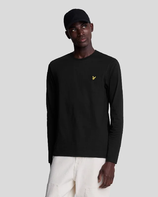 Lightweight Men's Linen ShirtsPlain Long Sleeve T-Shirt