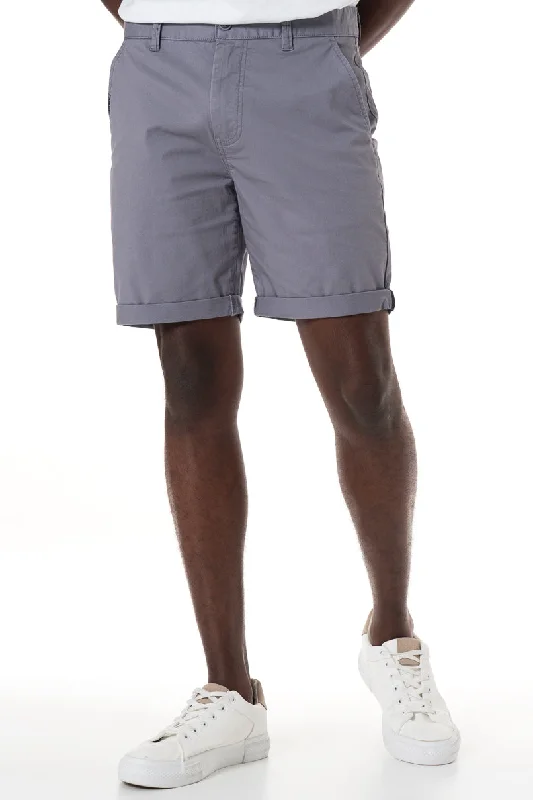 Men's Pants with Welt PocketsChino Shorts _ 151710 _ Dark Grey