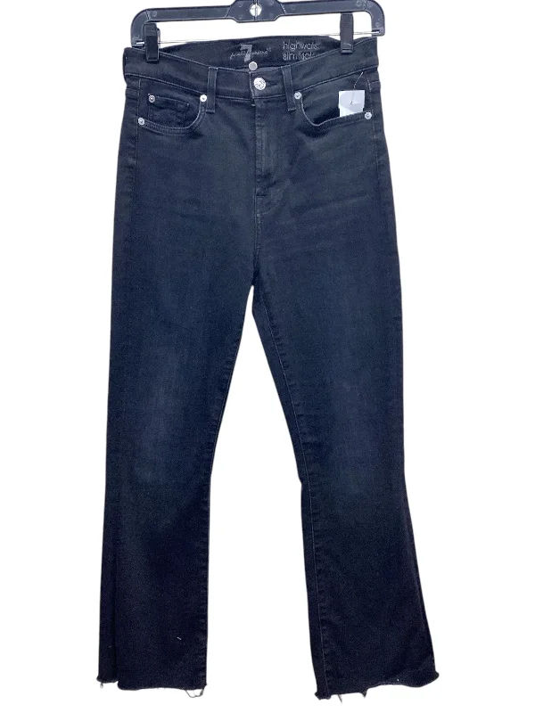 Men's Jeans with a Destroyed LookJeans Straight By 7 For All Mankind  Size: 4