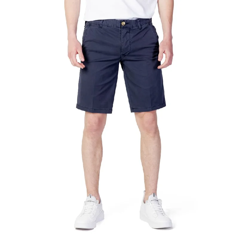 Men's Patterned Pants with Camouflage PrintsBlauer  Cotton Men's Short