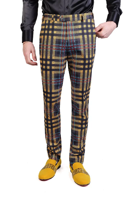 Warm Men's Fleece-Lined PantsGrip Spot Pants