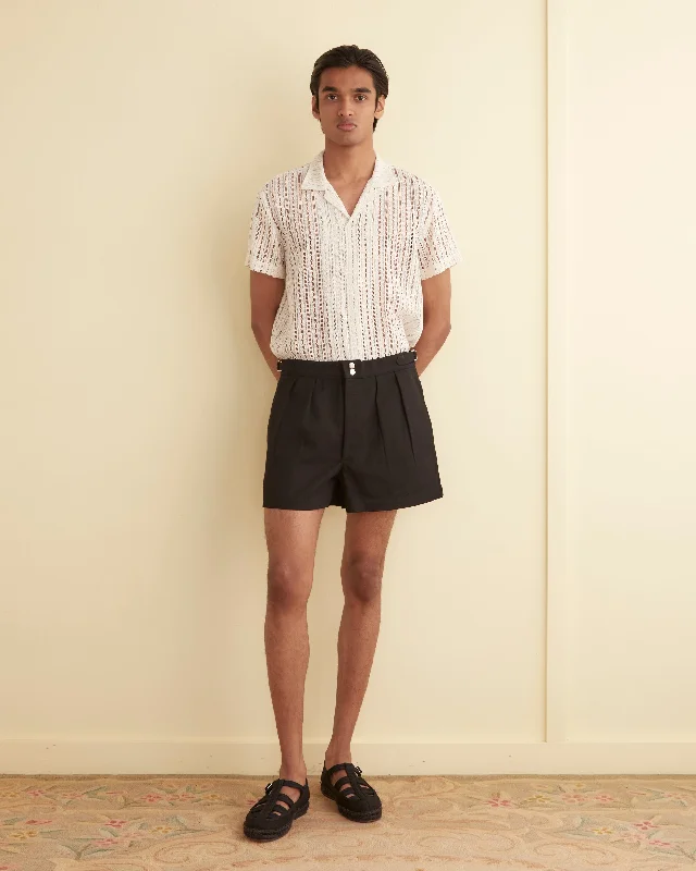 Men's Party Pants for a Fun Night OutTwill Snap Shorts