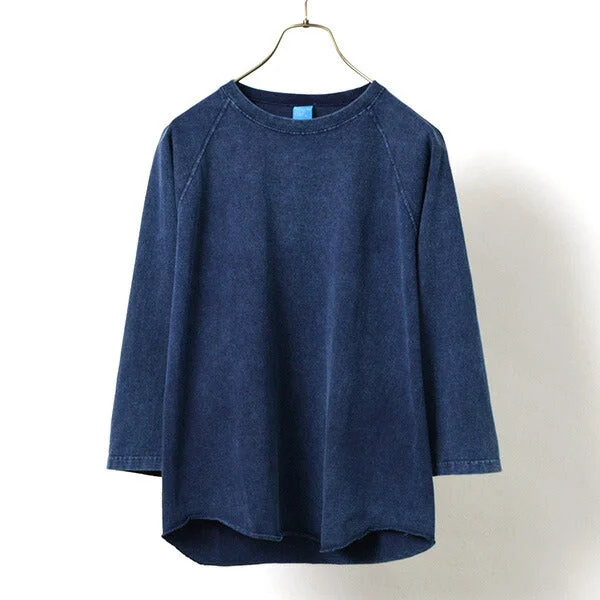 Men's Shirts with Chest PocketsGOOD ON / Baseball T-Shirt Raglan / Indigo Shave