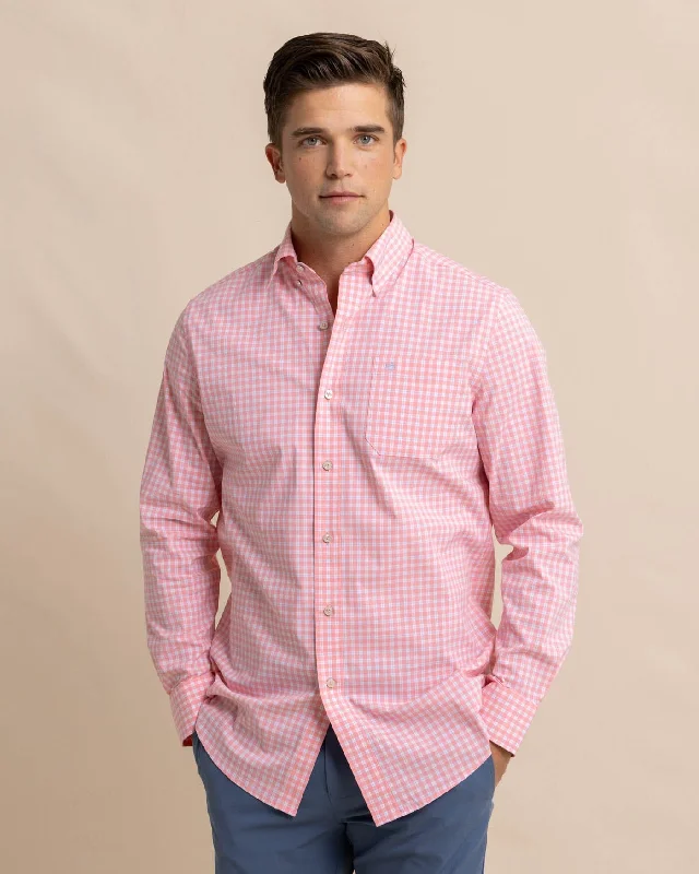 Men's Hunting Shirts for Camouflage and ComfortCharleston Roanoke Check Long Sleeve Sport Shirt