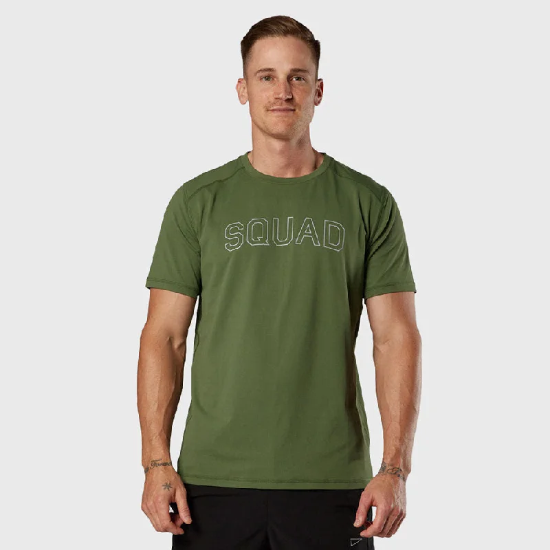 Men's Shirts with Double-Breasted DesignsSQD Athletica - Orion SQUAD Tee