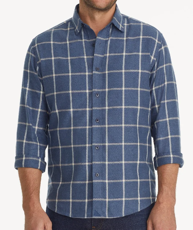 Men's Geometric Print Shirts for a Modern TwistItalian Cotton Barton Shirt - FINAL SALE